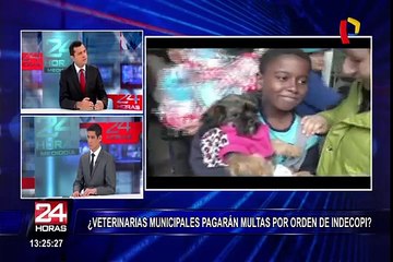 Abelardo Aramayo sobre veterinarias municipales: “No hay ninguna sanción por parte de Indecopi”