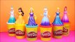 Massinha Play Doh Sparkle Princesa Elsa Frozen e Rapunzel Disney Vestido de Massinha com Glitter