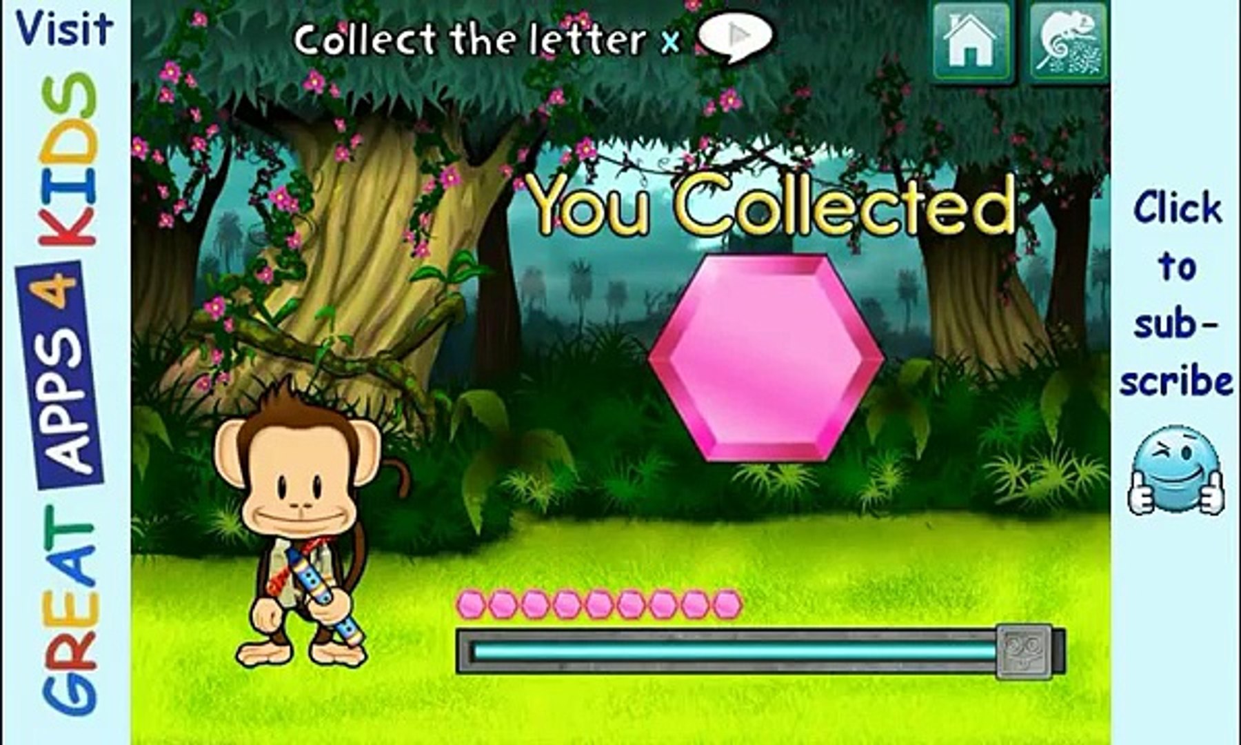 ⁣Monkey Word School Adventure | Educational Game App for Kids