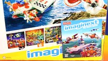 Imaginext Sky Racers Air Craft Carrier Disney Pixar Cars Lightning McQueen Mater Batman Joker