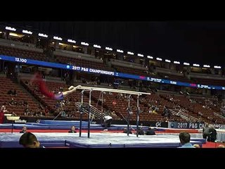 Garrett Braunton - Parallel Bars - 2017 P&G Championships Junior Men Day 1