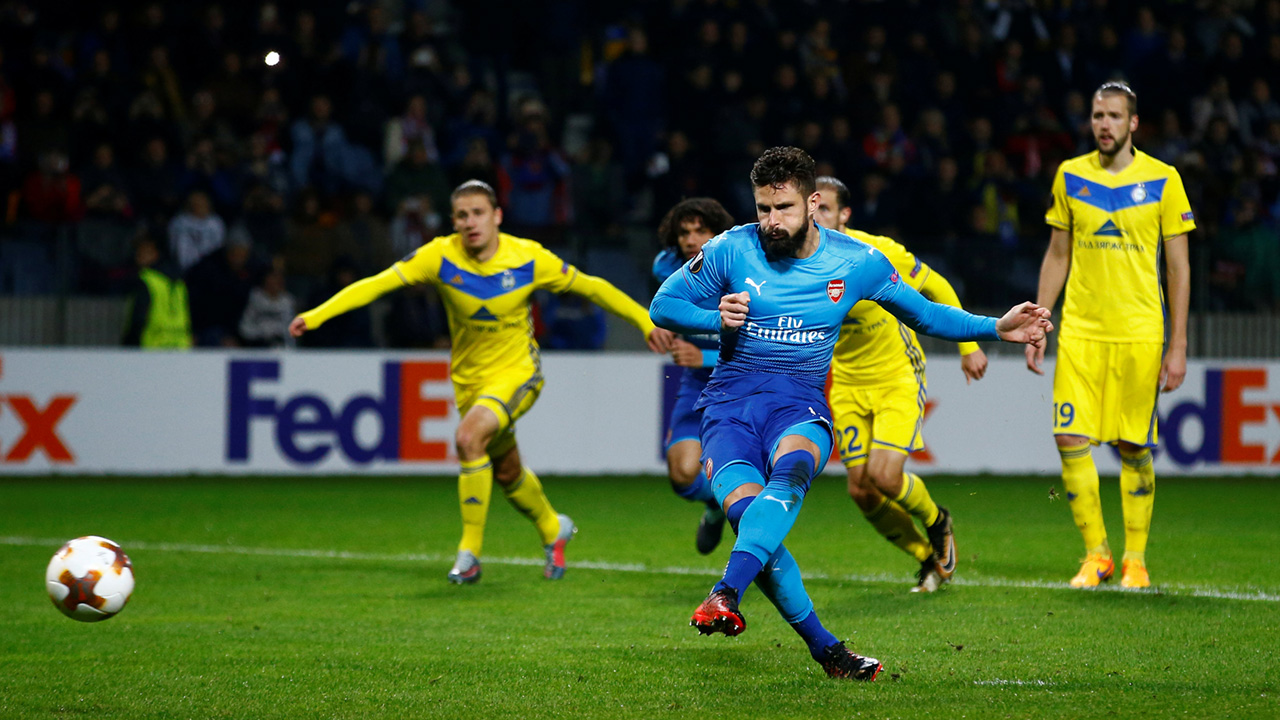 BATE v Arsenal