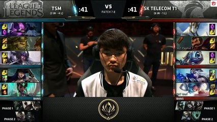 扣馬教練生氣了 SKT VS TSM全場精華 | SKT被閃電狼擊敗後 TSM成出氣筒 | 2017 MSI 季中邀請賽 |