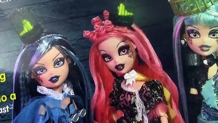 下载视频: Bratzillaz Witchy Princesses Doll Playdoh Witch Make Up Disney Queen Elsa Frozen