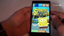 Bob Esponja a la carrera, el vídeo juego para Android de Bob Esponja, héroe fuera del agua