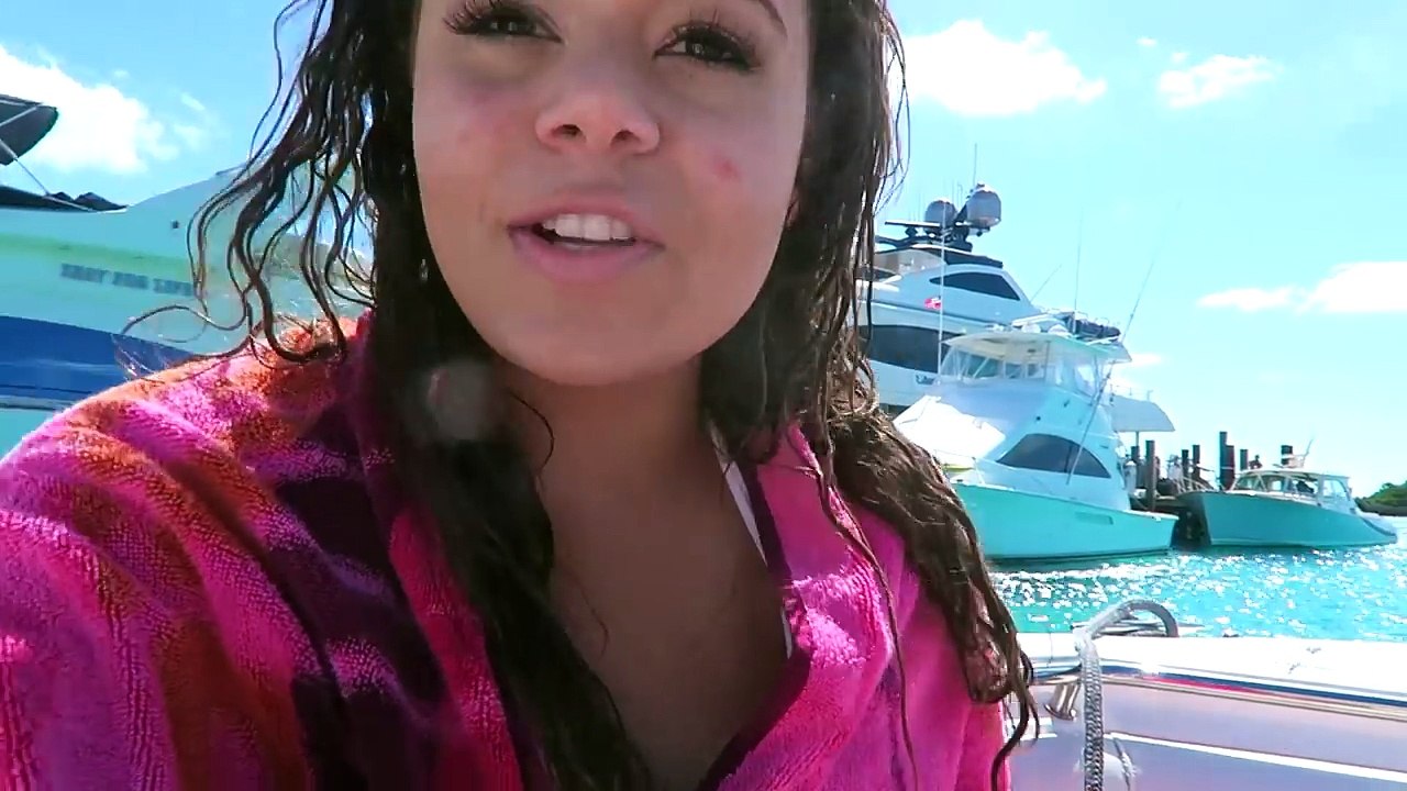 SWIMMING WITH SHARKS! | HeyItsSarai