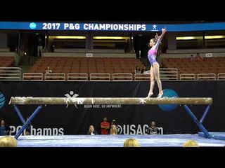 Annie Beard - Balance Beam - 2017 P&G Championships - Junior Women - Day 1