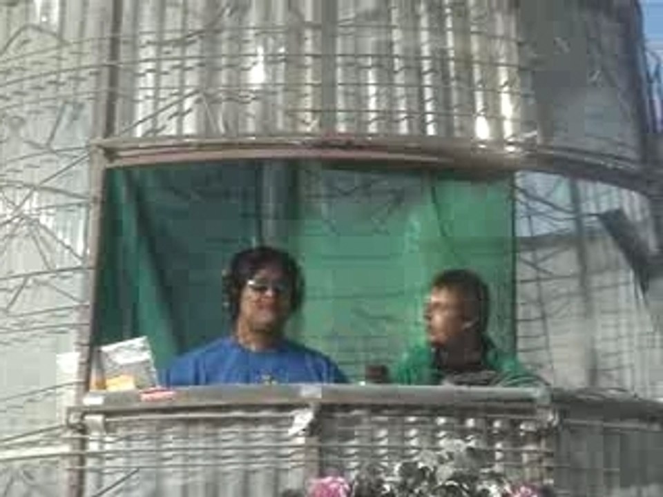 10am Dancing at Opulent Temple (Burning Man 2007)
