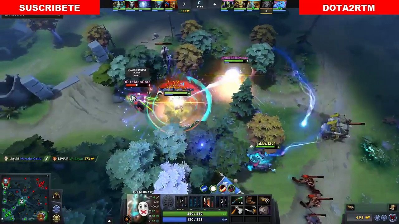 Miracle- Juggernaut 9k MMR Dota 2