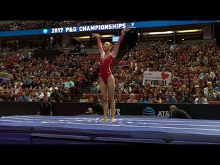 Alyona Shchennikova - Vault - 2017 P&G Championships - Senior Women - Day 1