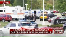 2 Police Officers Injured in Shooting at Ohio Car Dealership