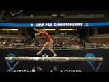 Ashton Locklear - Balance Beam - 2017 P&G Championships - Senior Women - Day 1