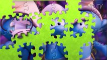 SMURFS The Lost Village Movie PUZZLE Game: Clumsy, Brainy and Hefty are Frightened!! | Kids Jigsaw