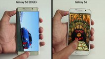 Samsung Galaxy S6 Edge Plus vs Galaxy S6 Speed Test 4K
