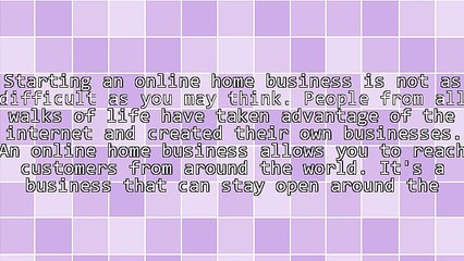 5 Proven Steps To Starting An Online Home Business