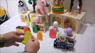 Les couleurs des œufs ponton fer Apprendre merveille jouer homme araignée super-héros le le le le la jouets avec Surprises doh