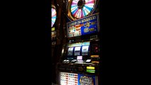 High Rollers Wheel of Fortune slot bonus! $100 a spin