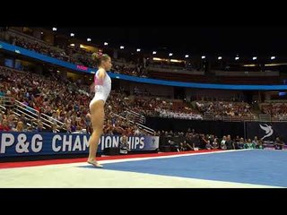 Ragan Smith - Floor Exercise - 2017 P&G Championships - Senior Women - Day 2