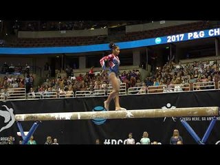 Jordan Chiles - Balance Beam - 2017 P&G Championships - Senior Women - Day 2