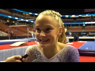 Riley McCusker - Interview - 2017 P&G Championships - Senior Women - Day 2
