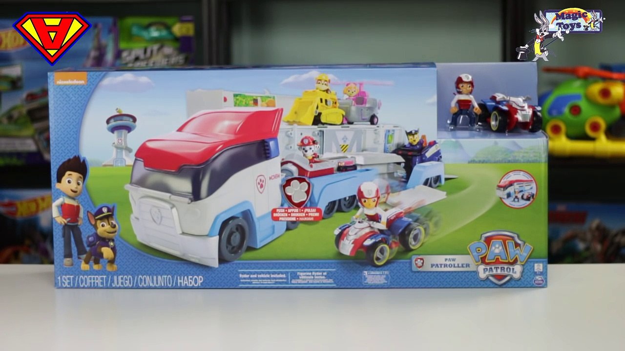 Paw Patrol italiano episodi completi apertura camion personaggi da cartoni animati cartoonito