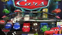 Disney Cars 5 Racers + 5 Pit Crew Chiefs Bruno Motoreau diecast Pixar Raoul Caroule cars2