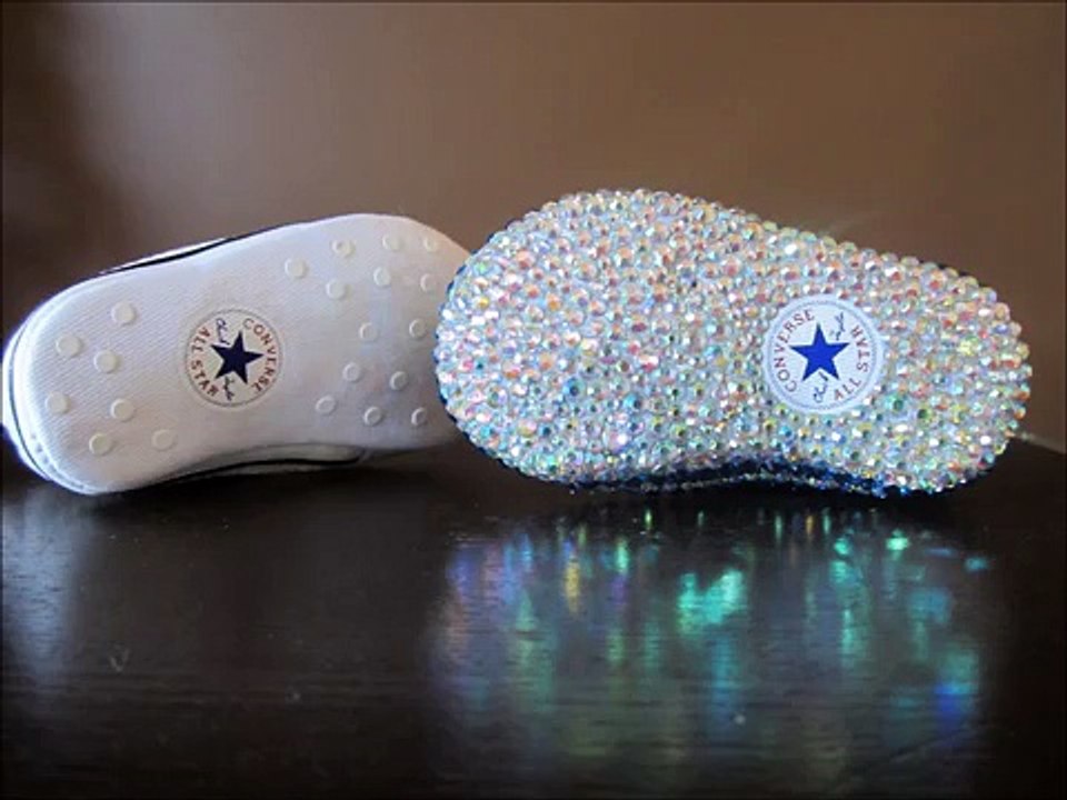 Strassed Converse Shoes for My Baby Boy!