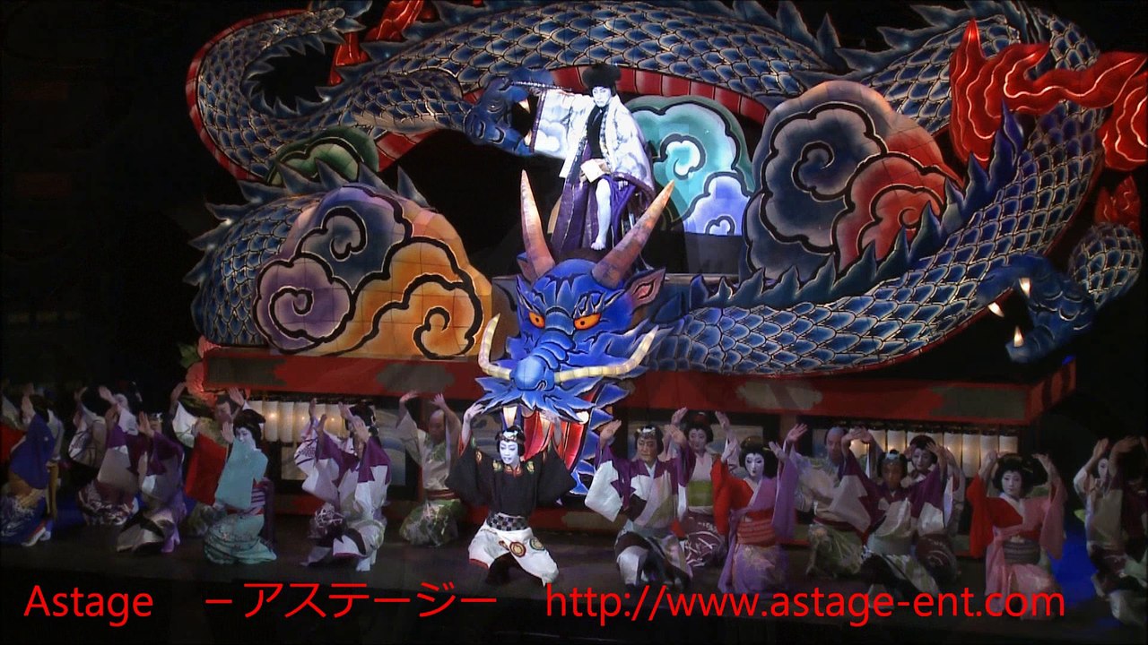 Kabuki Great thief  Goemon Ishikawa by Ebizou Ichikawa(市川海老蔵).