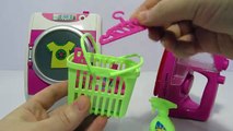 Toy Washing Machine with Iron Laundry Playset Unboxing and Review