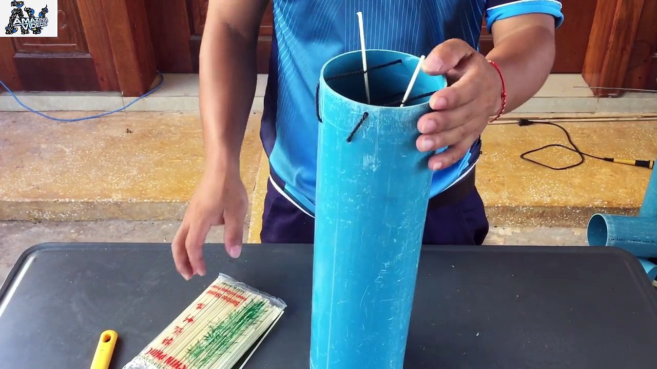 Amazing Boy Make Fish Trap By Small Wood And PVC Pipe In 30Minute - Easy Fish Trap get alot of Fish