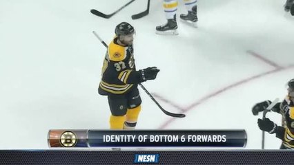 NESN Live: Identity Of Bruins&apos; Bottom-Six