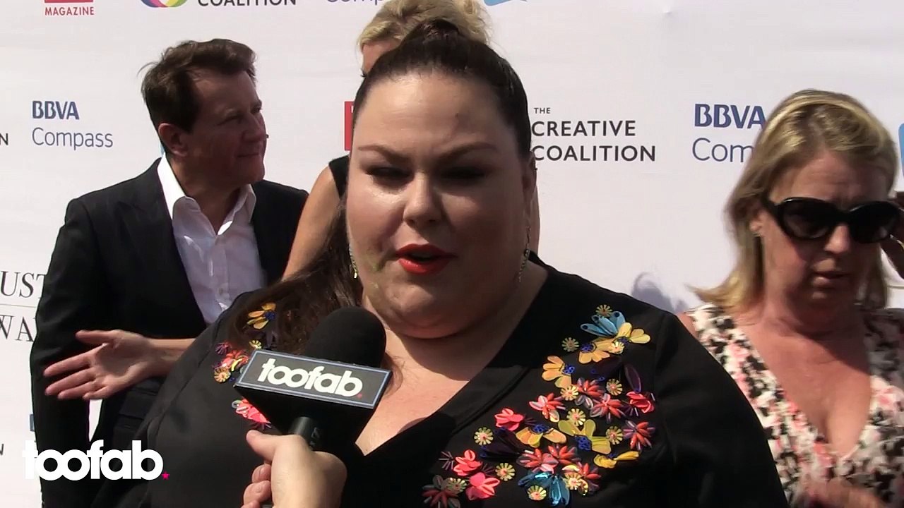 Chrissy Metz Reveals The 'Great Advice' Sylvester Stallone Gave Her On-Set of 'This Is Us'-WYNpAM33Dpg