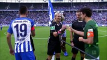 Hertha BSC Berlin vs. Werder Bremen  2017-18 Bundesliga Highlights