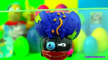 The Simpsons Toy Story Trashies Hello Kitty Disney Phineas & Ferb Surprise Eggs SuperFunReviews
