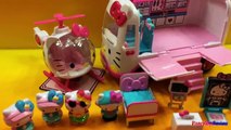 Hello Kitty Rescue Set with Emergecy Ambulance and Helicopter by DisneyToysReview