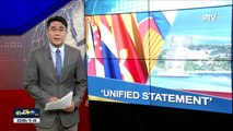 ASEAN defense ministers, maglalabas ng 'unified statement' sa sitwasyon sa WPS