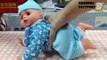 Unboxing TOYS Review/Demos - Cute fun talking babysister Crawling Baby learning speaking dancing set