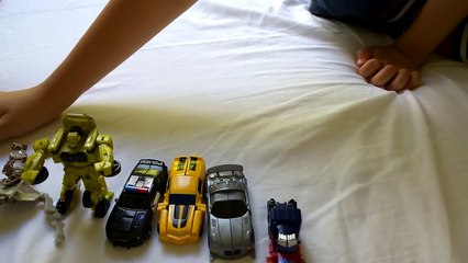 My Transformers Autobot Collection, Optimus Prime, Bumblebee, Barricade police car