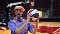 Learn Letters for Toddlers with Blippi and the Globetrotters | The Letter B