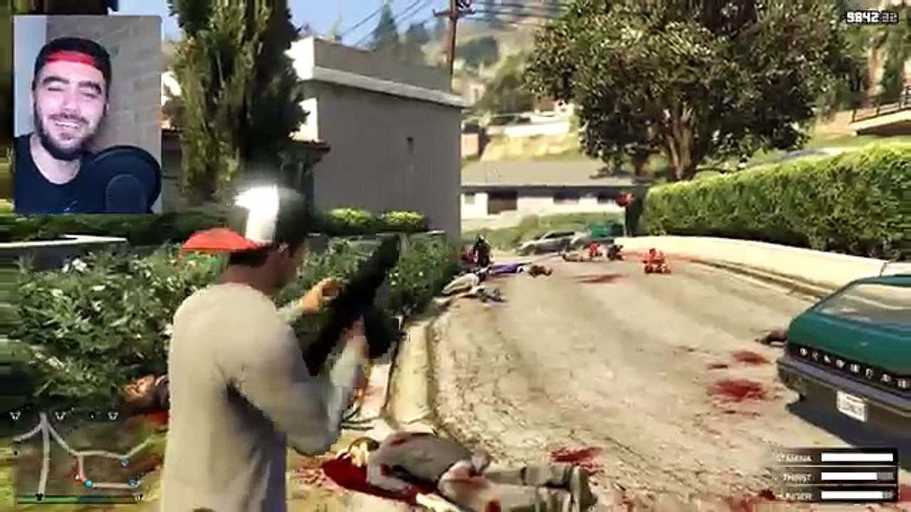 GTA 5 (1 VS 1000 ZOMBIE) YAŞAMAK IÇIN ÖLDÜR #3