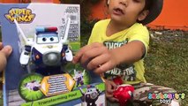 SUPER WINGS toys for children - Playtime with airplane toys kids Transforming Jett Donnie Paul Bello