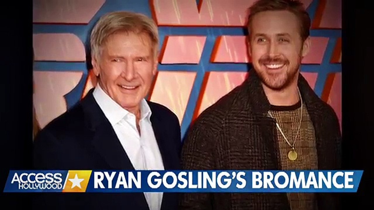 Ryan Gosling & Harrison Ford Prove Their 'Blade Runner' Bromance Is For Real-fsUE2pd4sGc
