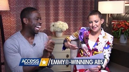 Sterling K. Brown On Why He Keeps Yanking Off His Shirt - 'I'm A Nudist'  _ Access Hollywood-RavreFZzamE