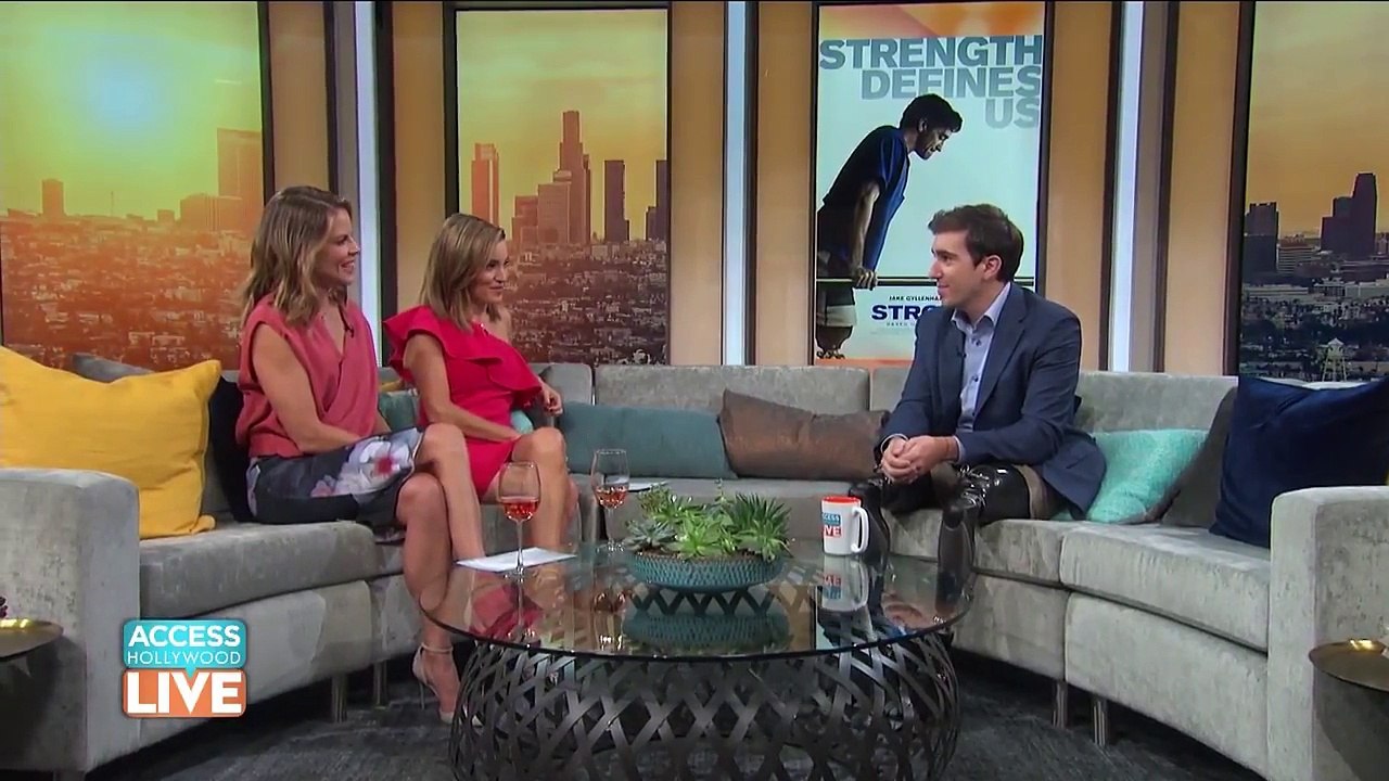 'Stronger' Inspiration Jeff Bauman On Seeing Jake Gyllenhaal Play Him On Screen _ Access Hollywood-J_cj6a9e2Jo