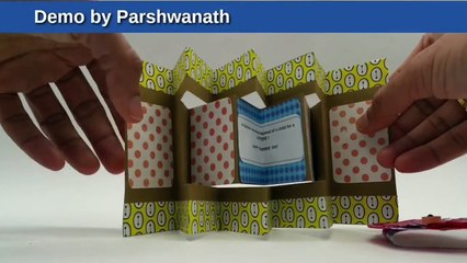 Multi Fold Accordion Card for Teacher's Day - DIY _ Handmade _Tutorial _ Scrapbook - 786-vYuSKNSsnT0