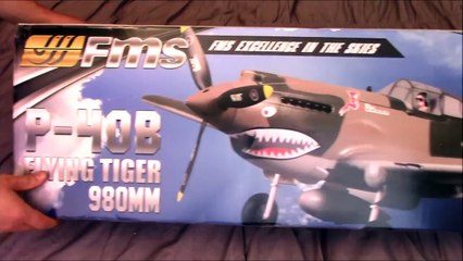 FMS P-40B 980mm Warbird Unboxing and Maiden Flight Review-QPiqzcmnEWU