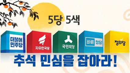 정치권, 추석 민심을 잡아라! / YTN