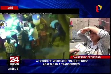 Instalan cámaras de seguridad para frenar asaltos en Ate Vitarte