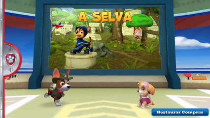 PAW PATROL RESCUE RUN CENTRO DA CIDADE COM EVEREST PATRULHA CANINA CORRIDA AO RESGATE
