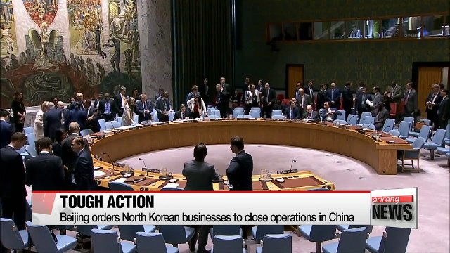 Beijing demands North Korean firms close operations in China by January